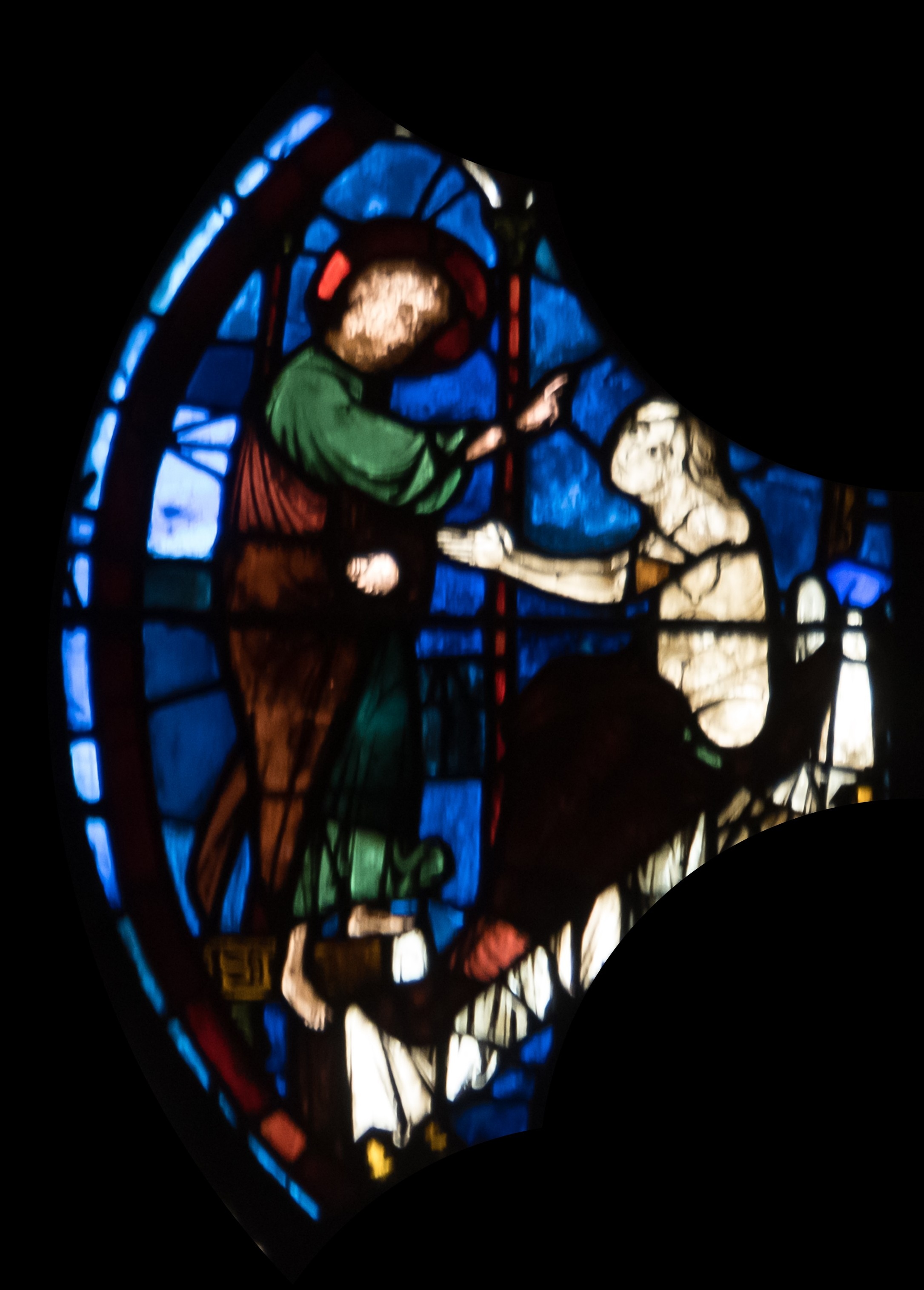 John Giving Alms